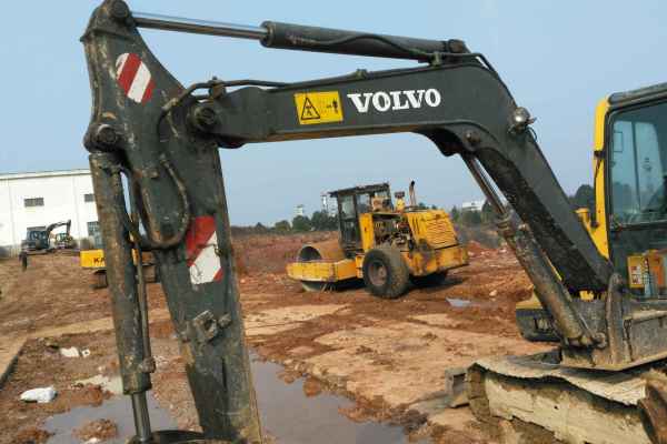 四川出售转让二手6751小时2012年沃尔沃EC55B挖掘机