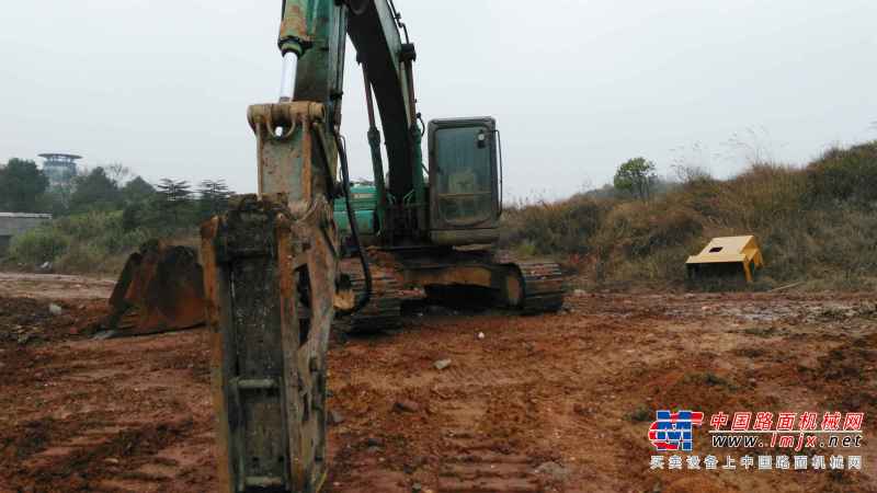 湖南出售转让二手8624小时2010年神钢SK210LC挖掘机