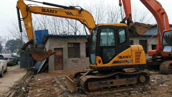 湖南出售转让二手5818小时2011年三一重工SY75C挖掘机