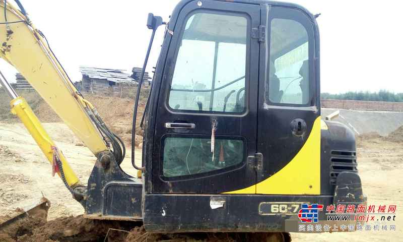 山西出售转让二手3205小时2013年现代R55挖掘机