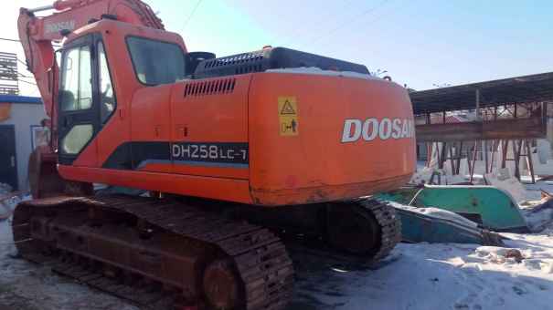 黑龙江出售转让二手9600小时2009年斗山DH225挖掘机