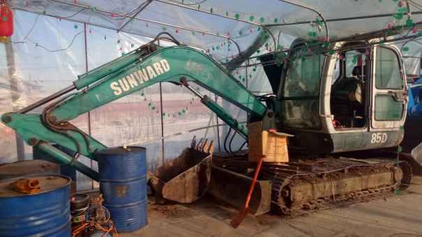 黑龙江出售转让二手20000小时2008年山河智能SWE70挖掘机