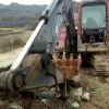 贵州出售转让二手18000小时2007年山重建机907B挖掘机