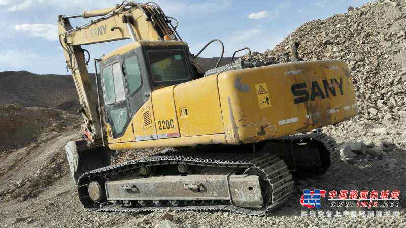 内蒙古出售转让二手20000小时2006年三一重工SY220C挖掘机