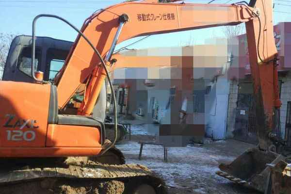 山东出售转让二手12000小时2003年日立ZX120挖掘机