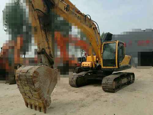 陕西出售转让二手6700小时2012年现代R225LC挖掘机