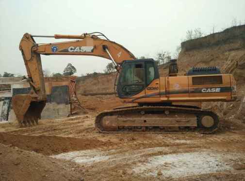 陕西出售转让二手10407小时2008年凯斯CX360B挖掘机