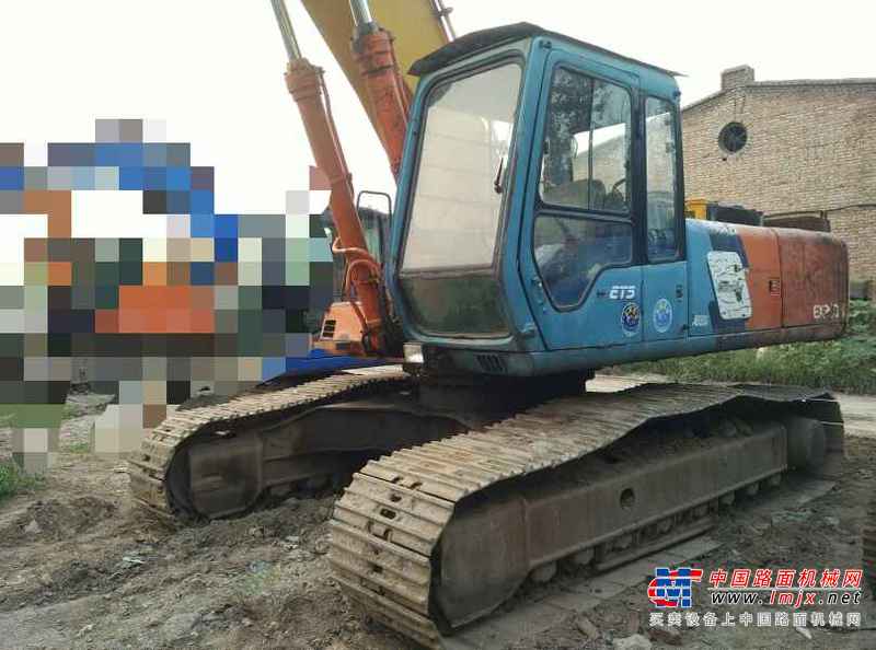 陕西出售转让二手9500小时2002年日立EX300挖掘机