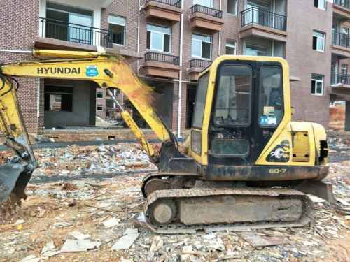湖南出售转让二手10000小时2008年现代R55挖掘机
