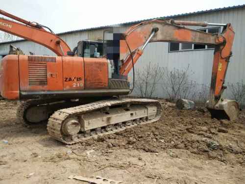 河南出售转让二手8000小时2010年日立ZX210H挖掘机
