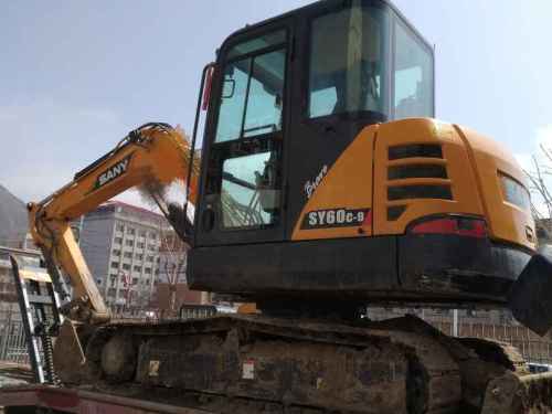 甘肃出售转让二手1688小时2015年三一重工SY60C挖掘机