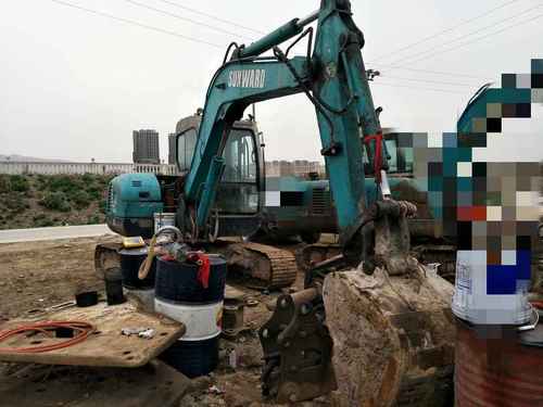 四川出售转让二手10000小时2009年山河智能SWE65挖掘机