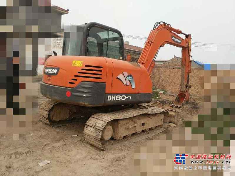 山西出售转让二手5300小时2013年斗山DH80挖掘机