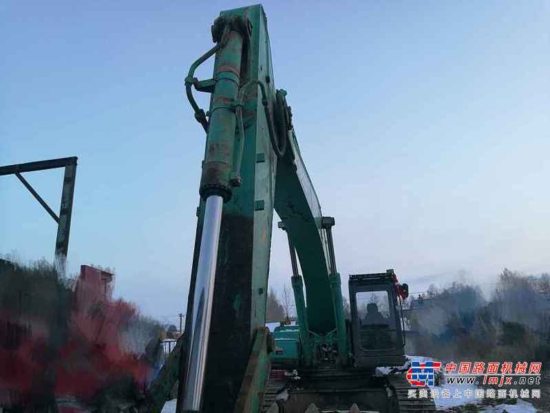 黑龙江出售转让二手7500小时2010年神钢SK460挖掘机