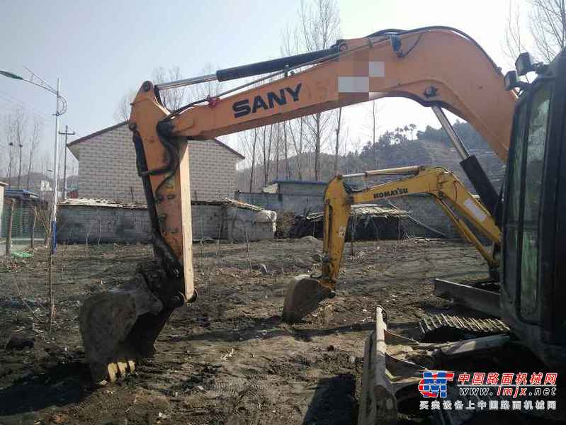 河北出售转让二手3748小时2013年三一重工SY75C挖掘机