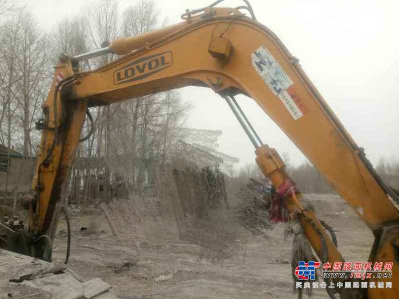 甘肃出售转让二手9000小时2008年福田雷沃FR85挖掘机
