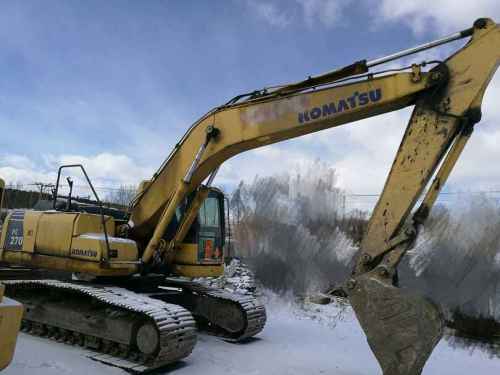 黑龙江出售转让二手9000小时2010年小松PC200LC挖掘机