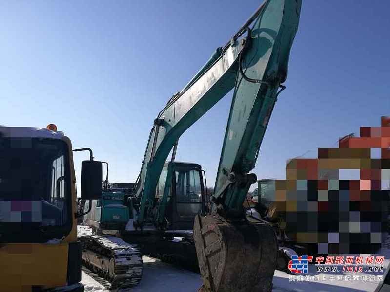 吉林出售转让二手8000小时2012年神钢SK210挖掘机
