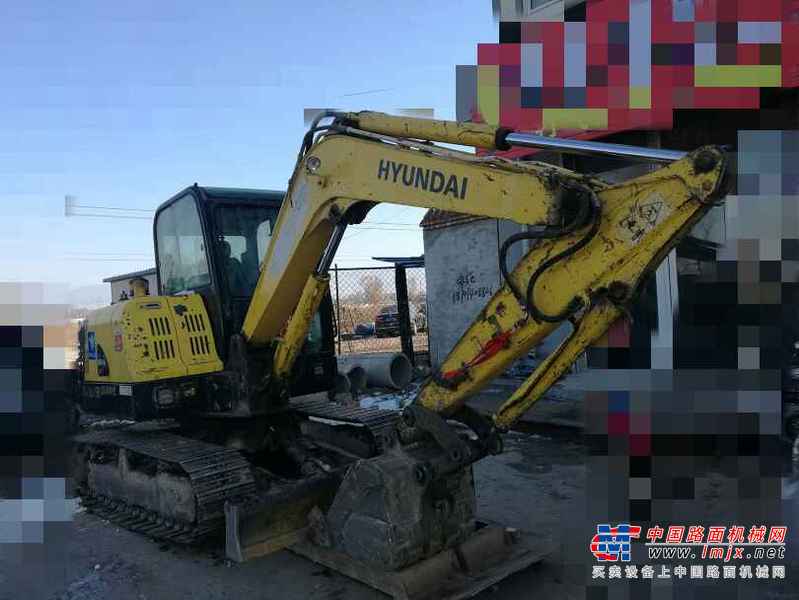 山西出售转让二手5800小时2011年现代R55挖掘机