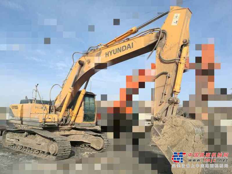 山西出售转让二手4300小时2012年现代R305LC挖掘机