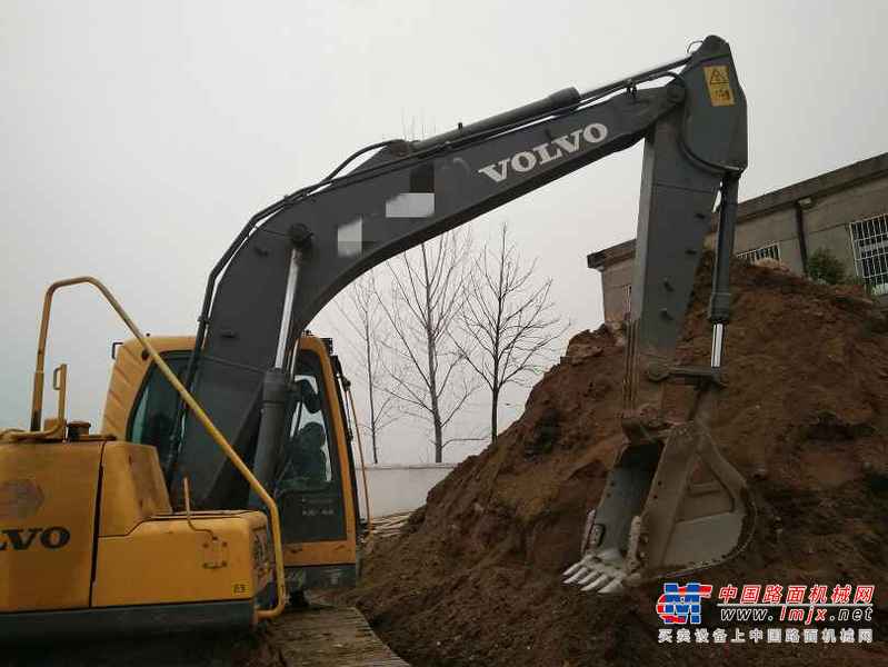 河南出售转让二手7600小时2012年沃尔沃EC140BLC挖掘机