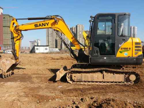 河南出售转让二手5956小时2011年三一重工SY55C挖掘机