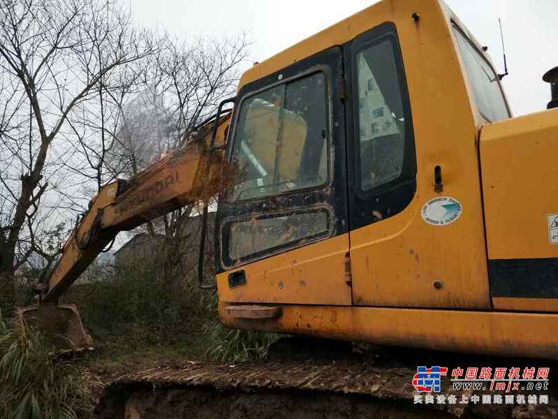 江西出售转让二手5050小时2008年现代R225LC挖掘机