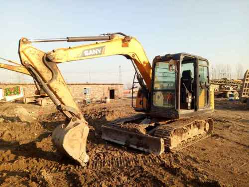 河南出售转让二手4200小时2014年三一重工SY75C挖掘机