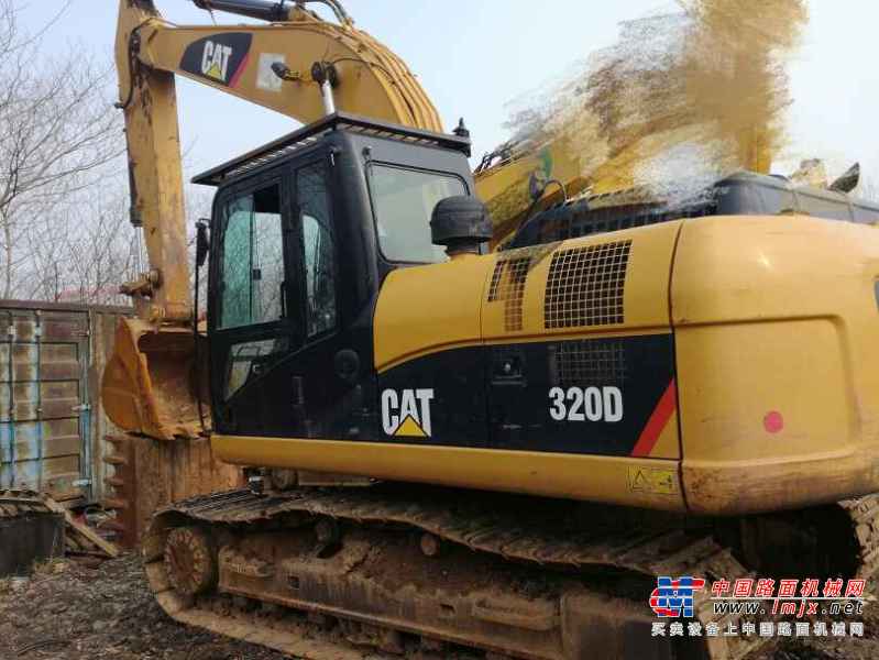 河南出售转让二手8000小时2012年卡特彼勒320D挖掘机
