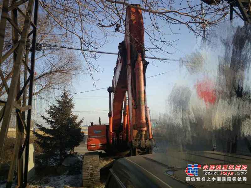 黑龙江出售转让二手18000小时2005年大宇DH220LC挖掘机
