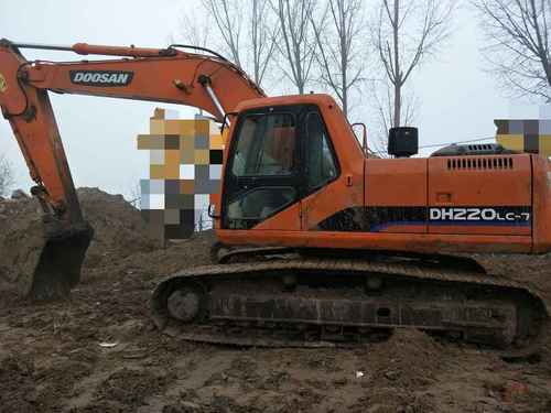 河南出售转让二手6528小时2010年斗山DH220LC挖掘机