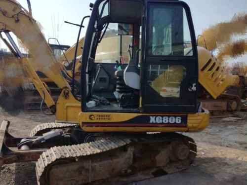河南出售转让二手1100小时2011年厦工XG806挖掘机