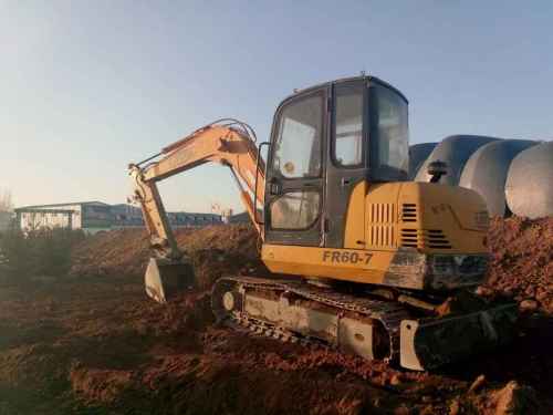 山西出售转让二手10000小时2009年福田雷沃FR60挖掘机