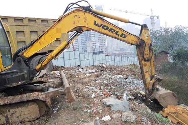 陕西出售转让二手4913小时2012年沃得重工W265挖掘机