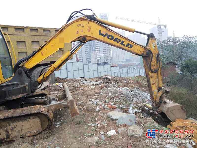 陕西出售转让二手4913小时2012年沃得重工W265挖掘机