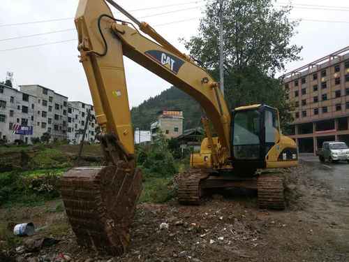 贵州出售转让二手13800小时2009年卡特彼勒320C挖掘机