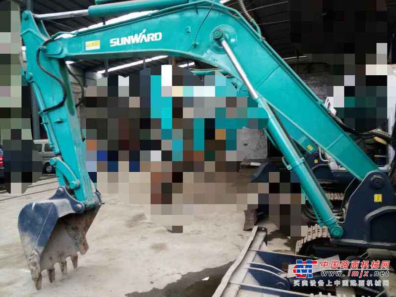 陕西出售转让二手3100小时2012年山河智能SWE70H挖掘机