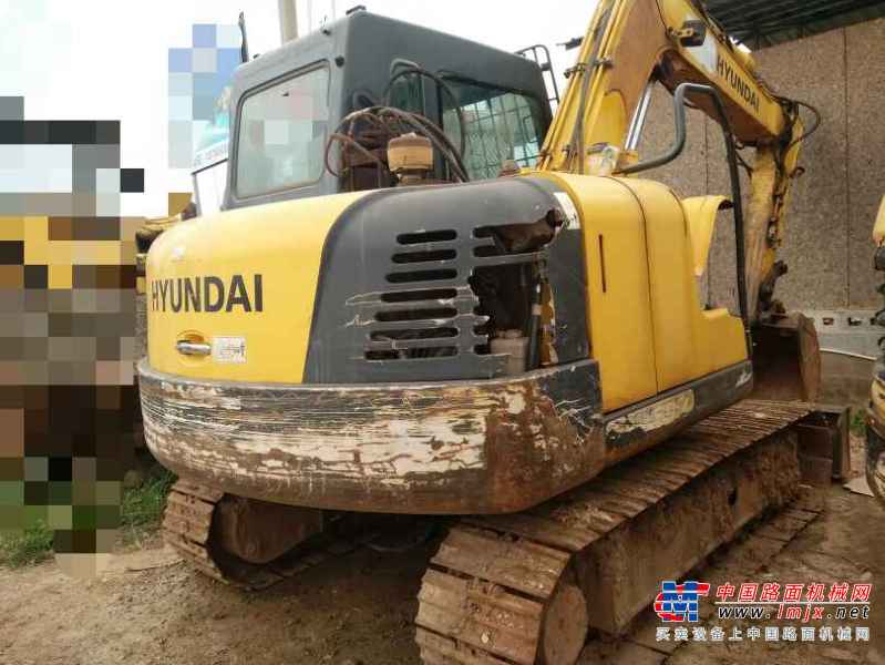 云南出售转让二手9487小时2013年现代R80挖掘机