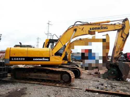 云南出售转让二手6000小时2012年龙工LG6225挖掘机