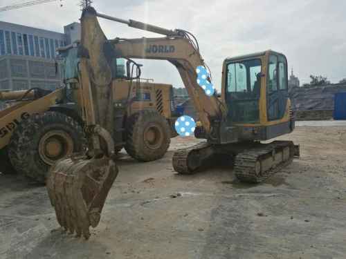 山西出售转让二手4900小时2012年福田雷沃FR60挖掘机