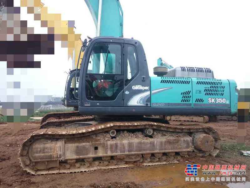 云南出售转让二手3000小时2012年神钢SK350LC挖掘机