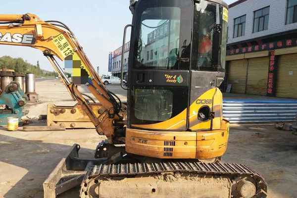 陕西出售转让二手7000小时2010年凯斯CX36B挖掘机