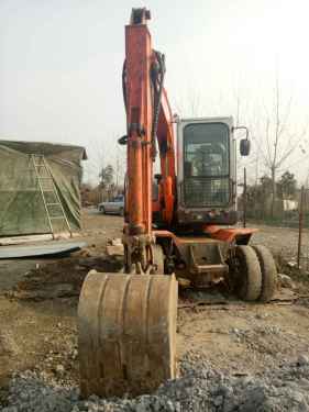江苏出售转让二手6000小时2012年新源机械轮挖65W挖掘机