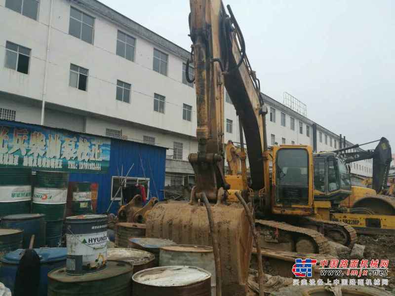 江西出售转让二手8000小时2009年现代R220LC挖掘机