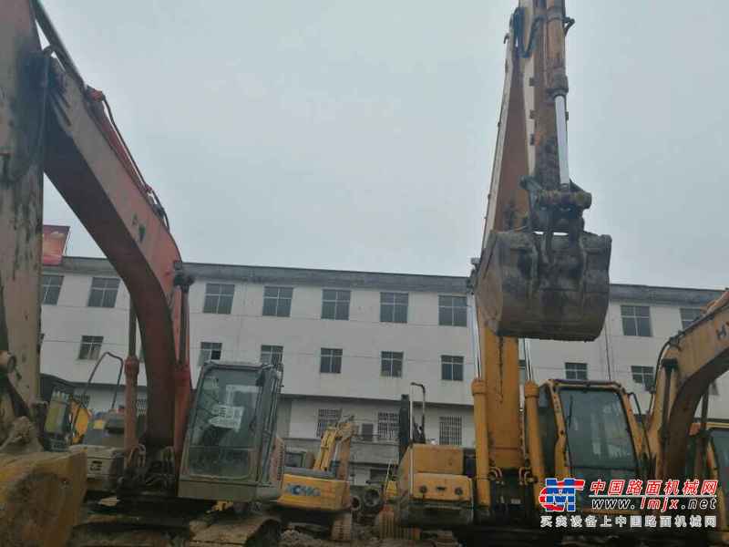 江西出售转让二手6300小时2007年现代R225挖掘机
