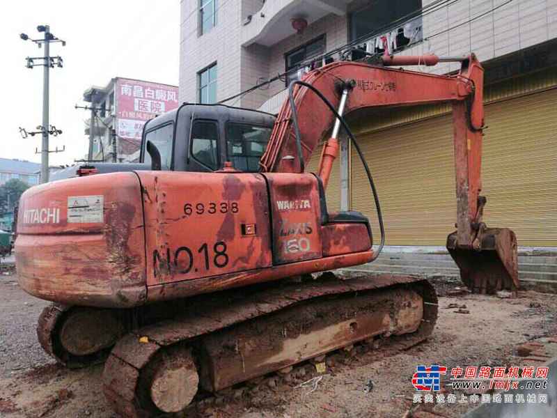江西出售转让二手6880小时2010年日立轮挖EX125W挖掘机