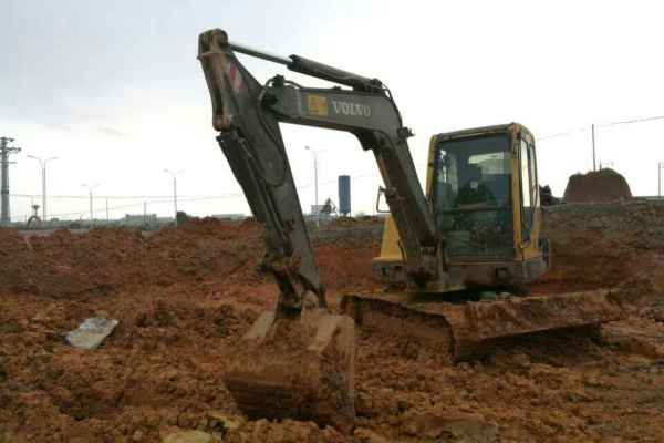 江西出售转让二手8600小时2010年沃尔沃EC55B挖掘机