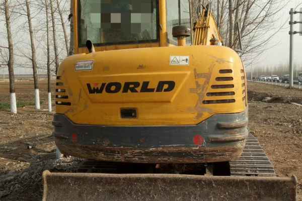 河南出售转让二手6000小时2012年沃得重工W265挖掘机