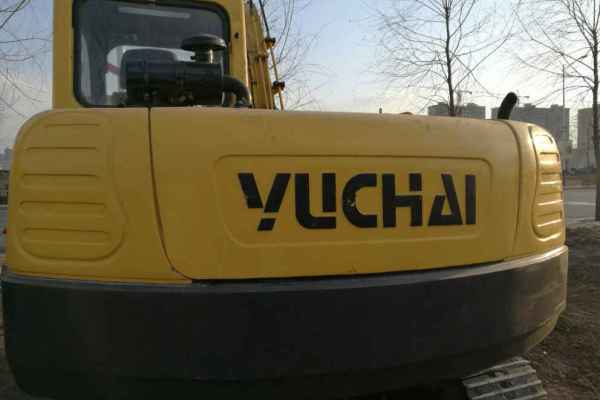 黑龙江出售转让二手8000小时2007年玉柴YC85挖掘机