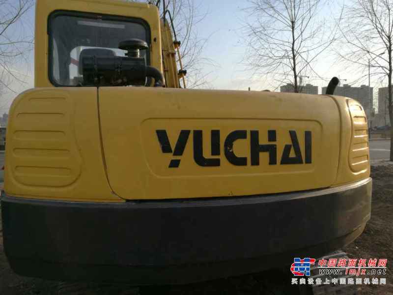 黑龙江出售转让二手8000小时2007年玉柴YC85挖掘机